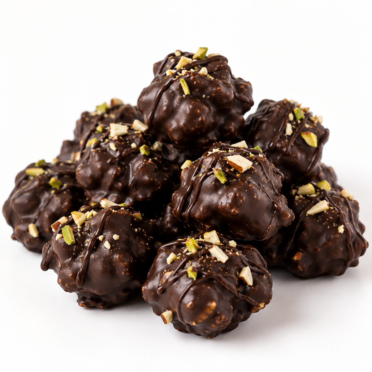Chocolate Makhana Rocks