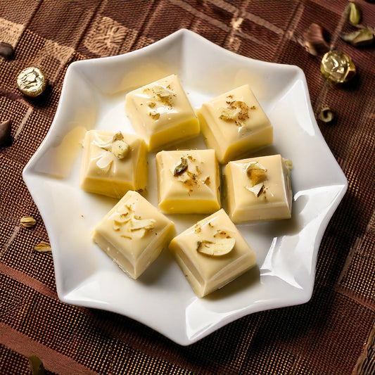 Rasmalai Chocolate - Creamy, Flavored with Traditional Indian Delight