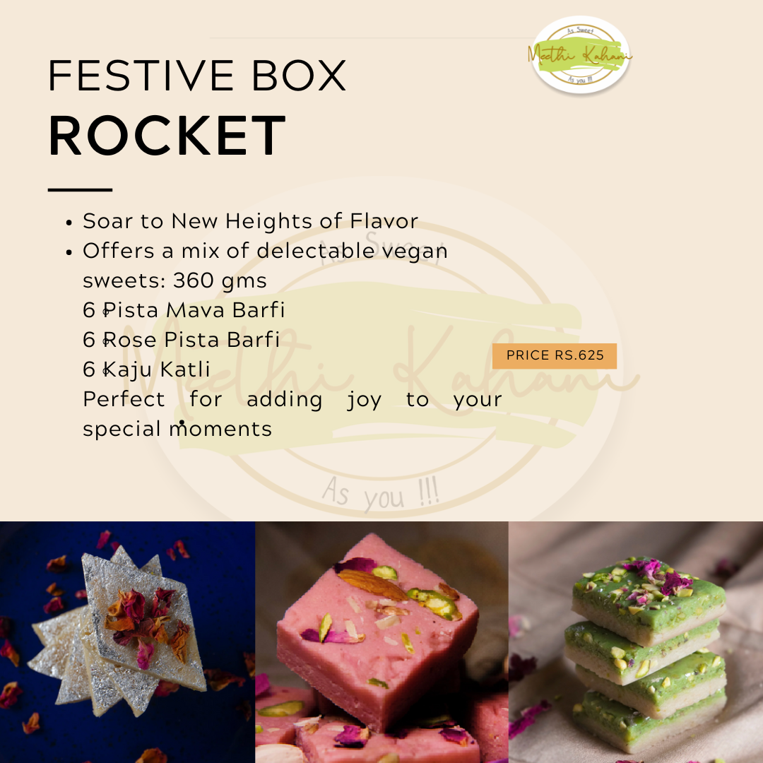 Festive Gift Box "Rocket"