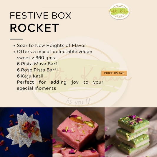 Festive Gift Box "Rocket"